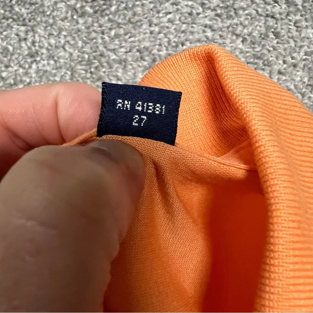 Polo Golf Polo shirt men’s xxl Gasparilla orange Ralph Lauren logo vtg - Picture 8 of 8